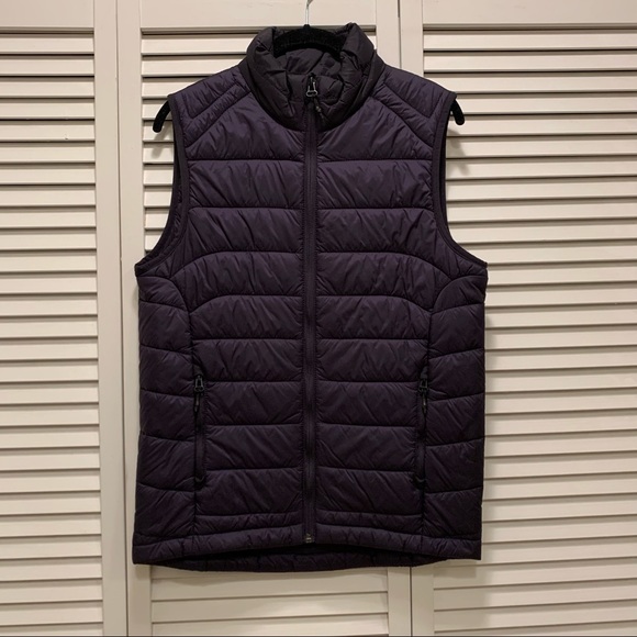 Zara Navy Puffer Vest - Picture 1 of 5